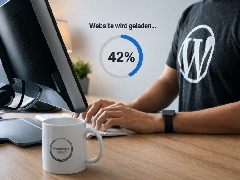 Symbolbild zu Caching und Ladezeiten bei WordPress
